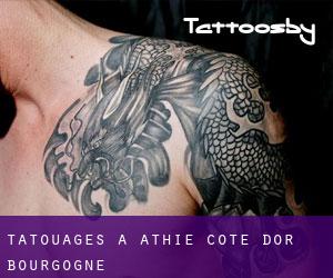 tatouages ​​à Athie (Côte-d'Or, Bourgogne)