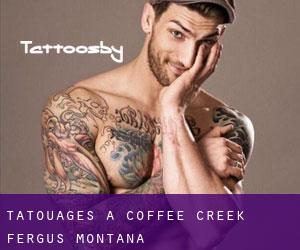 tatouages ​​à Coffee Creek (Fergus, Montana)