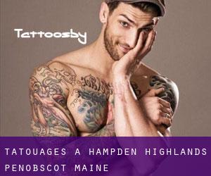 tatouages ​​à Hampden Highlands (Penobscot, Maine)