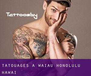 tatouages ​​à Waiau (Honolulu, Hawaï)